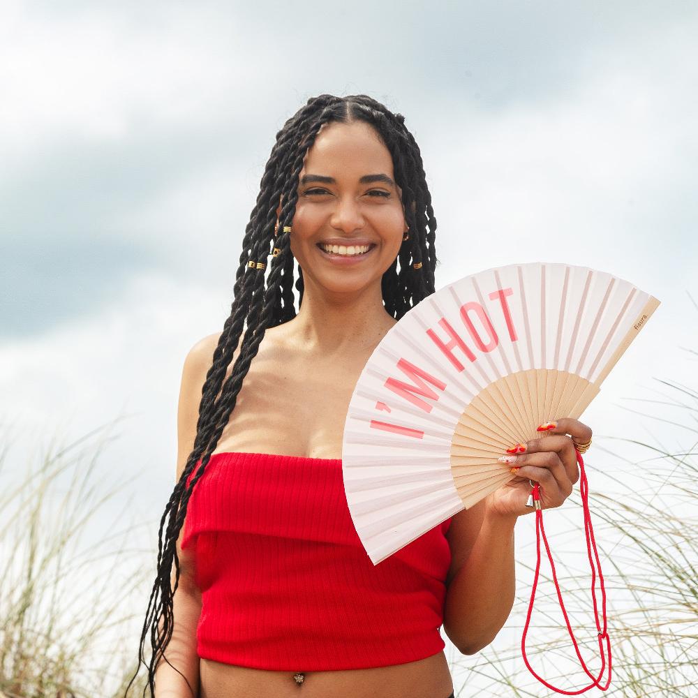 Fisura Abanico "I'm Hot" Beige