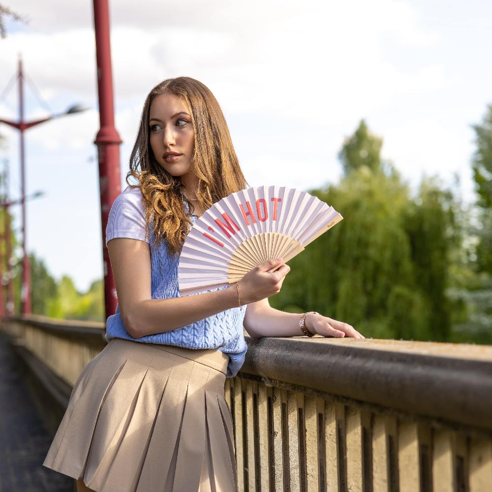 Fisura Abanico "I'm Hot" Beige