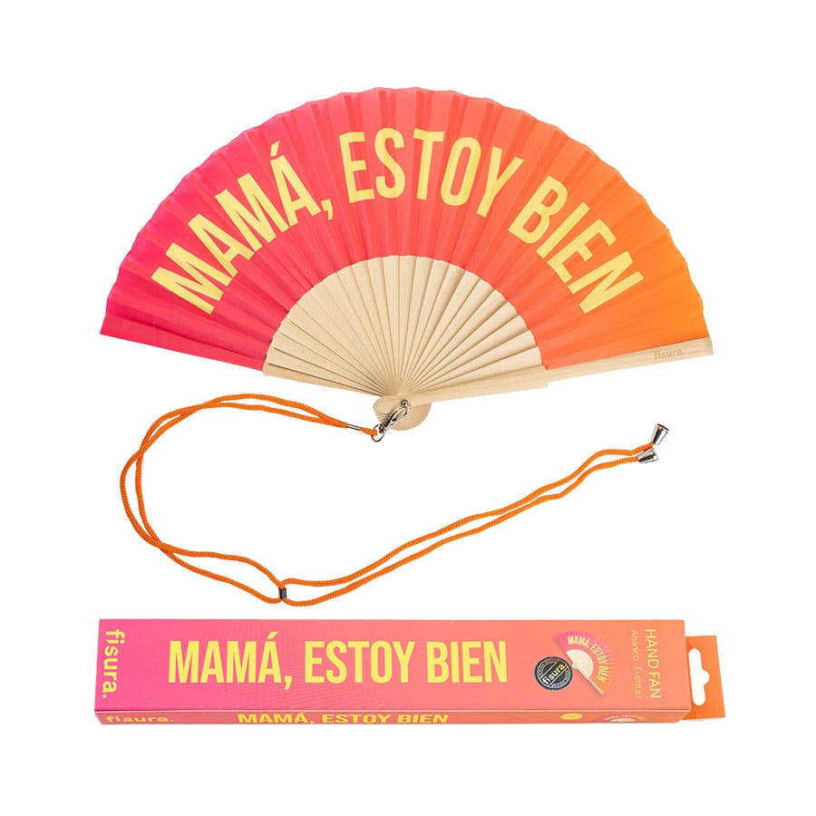 Fisura Abanico "Mamá estoy bien" degradado