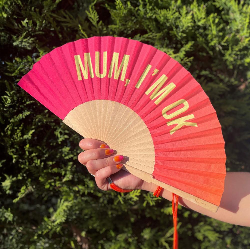 Fisura Abanico "Mum I'm Ok" Degradado