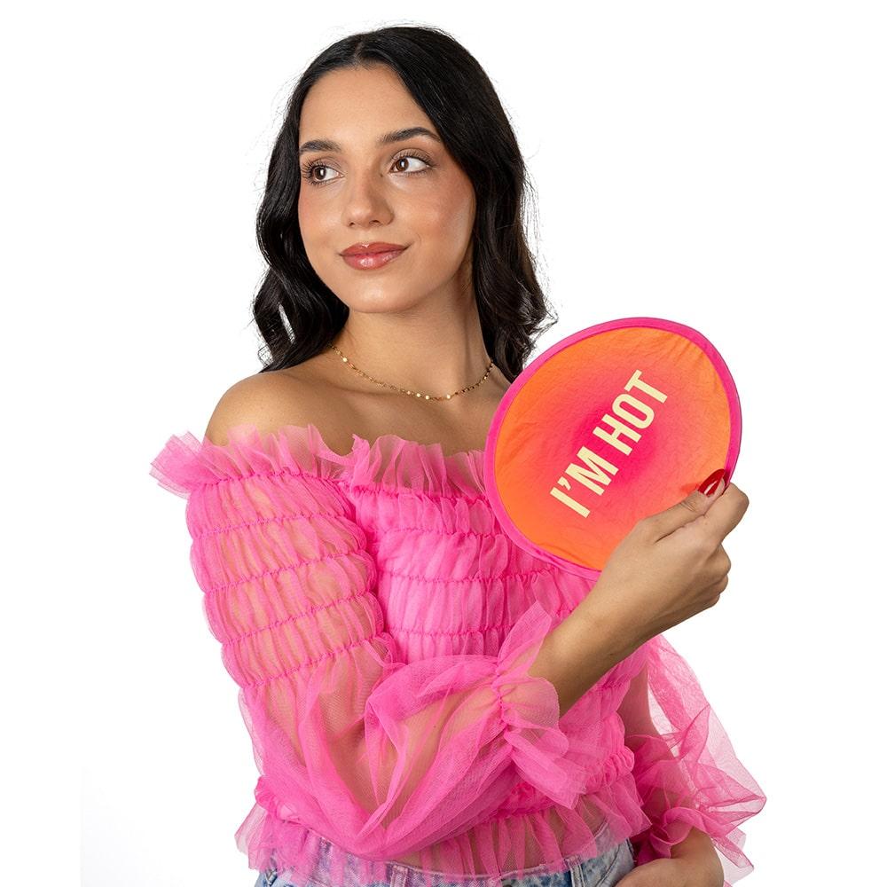 Fisura Abanico Plegable “I’m Hot” 3 Unidades