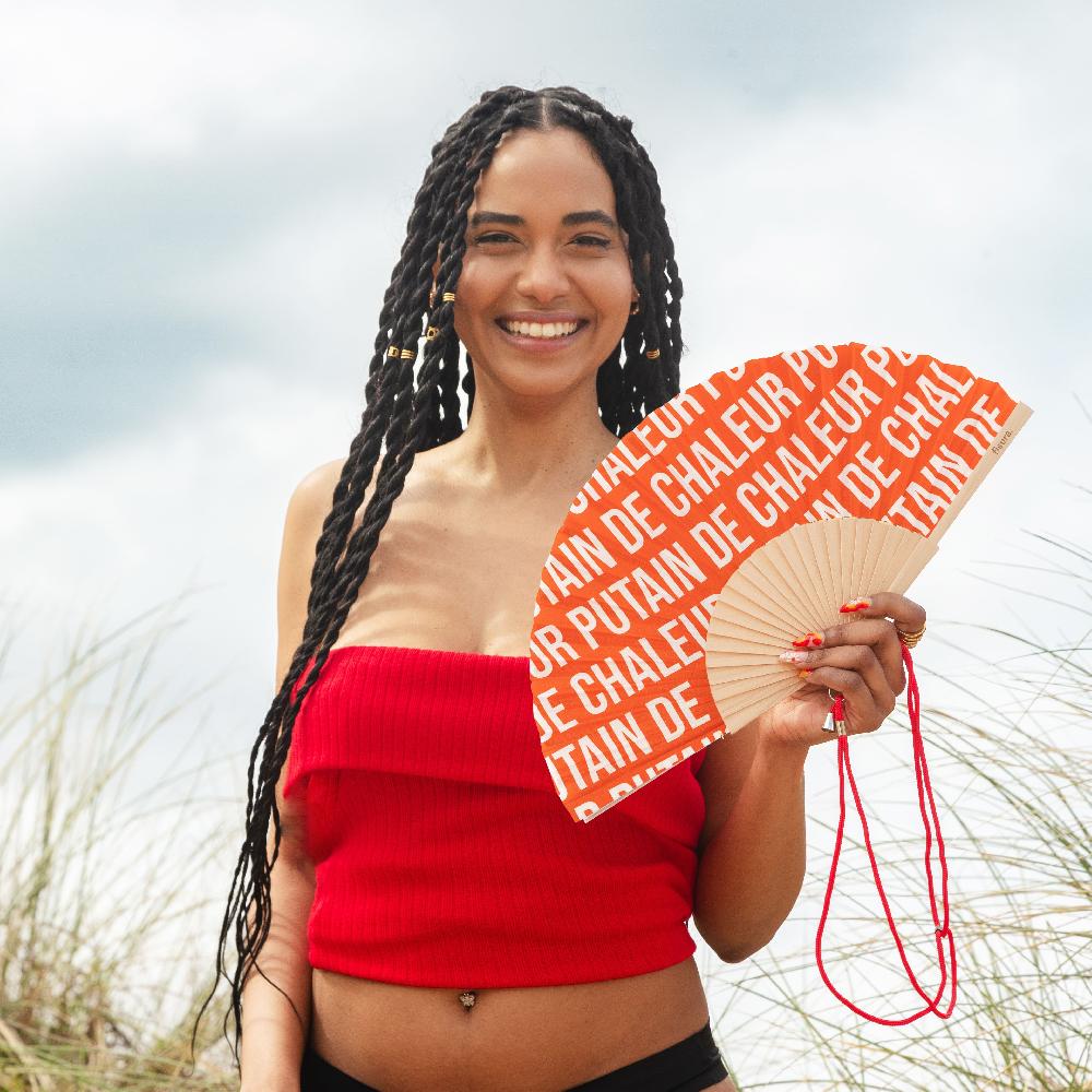 Fisura Abanico "Putain De Chaleur" Patrón