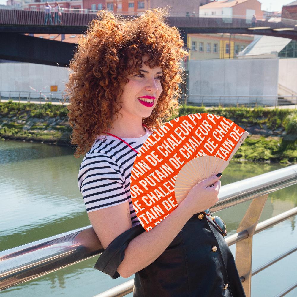 Fisura Abanico "Putain De Chaleur" Patrón