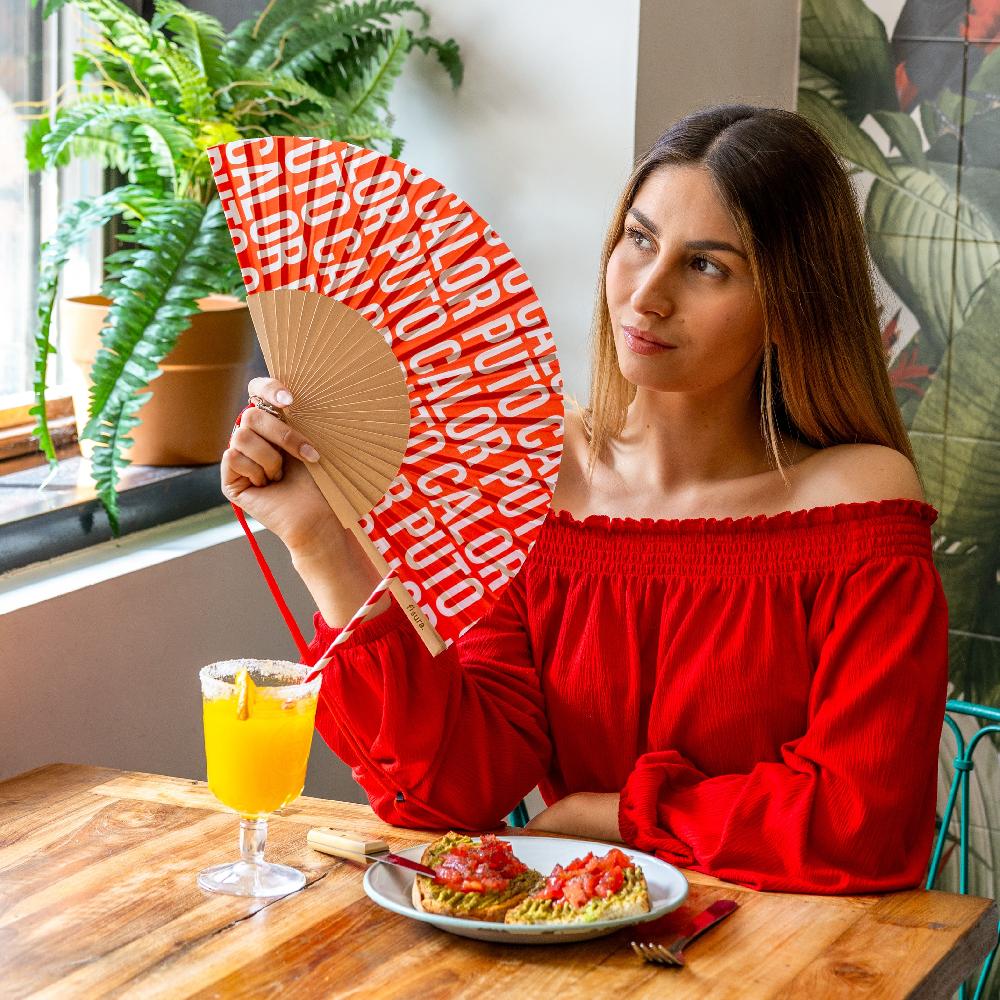 Fisura Abanico "Puto Calor" Patrón