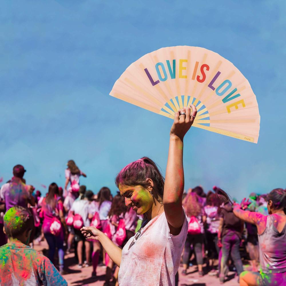 Fisura Abanico Xxl “Love Is Love"