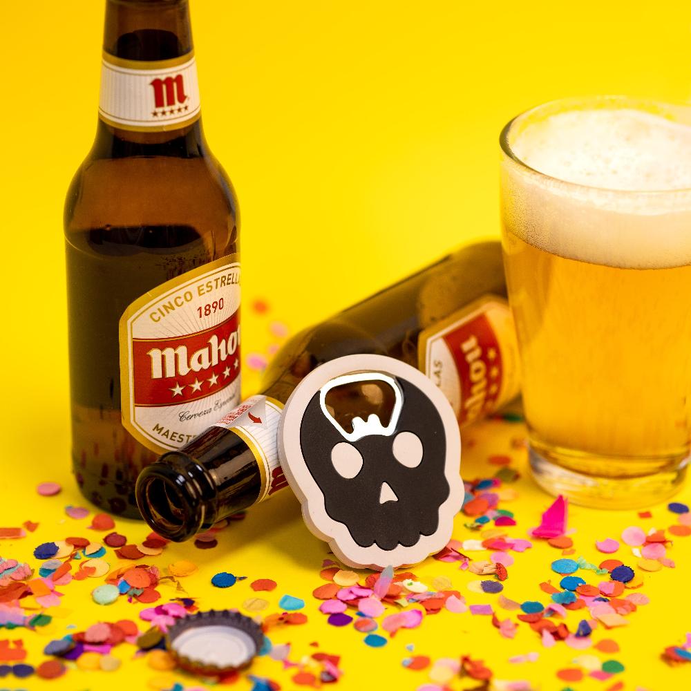 Fisura Abridor De Botellas "calavera"