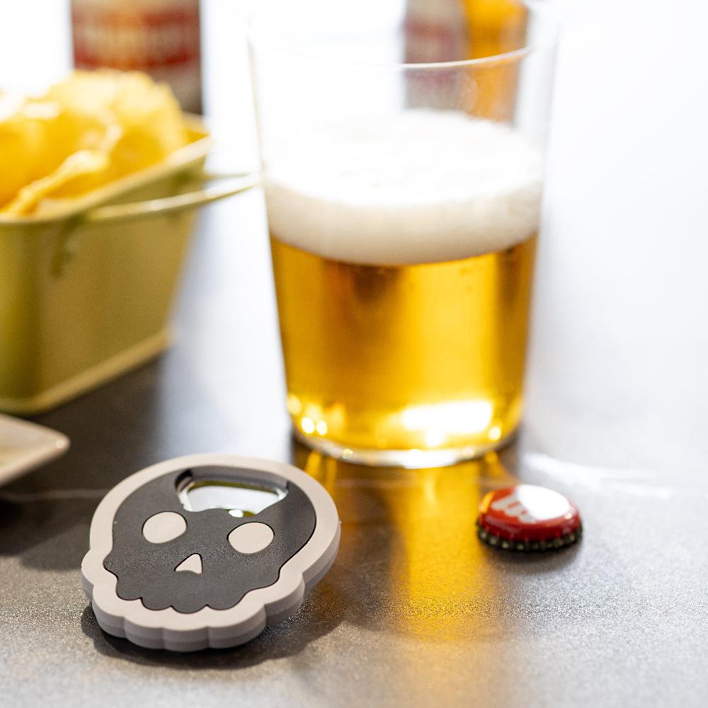 Fisura Abridor De Botellas "calavera"