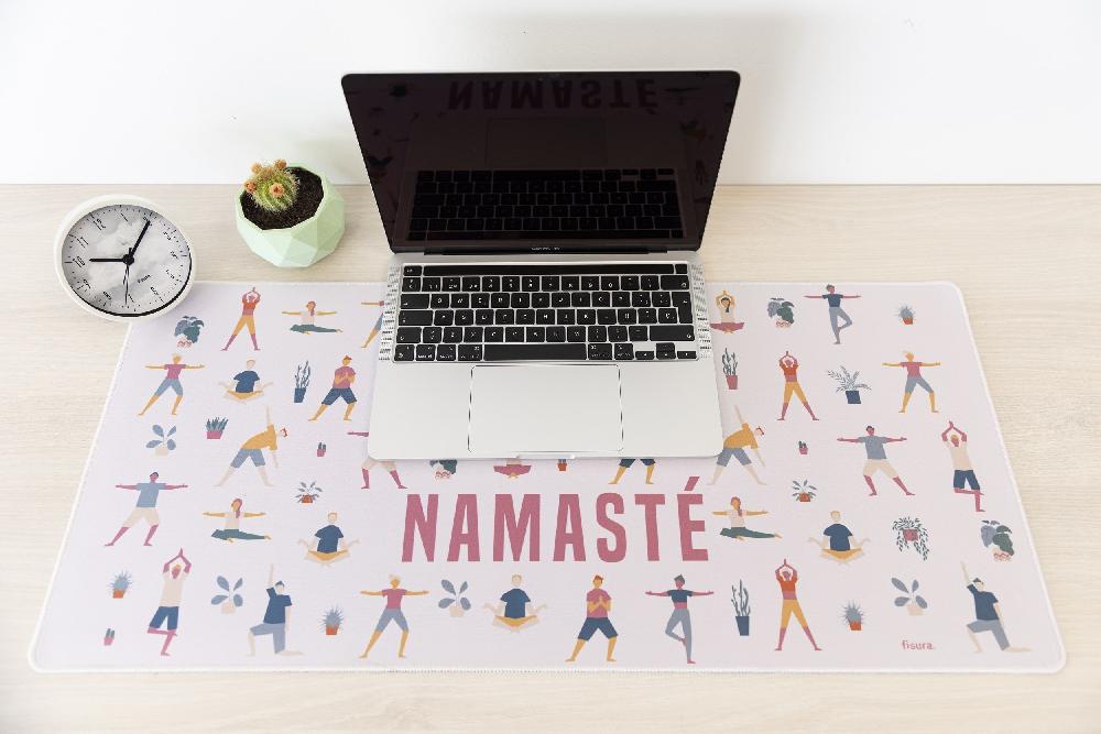 Fisura Alfombrilla Ratón XXL “Namasté”