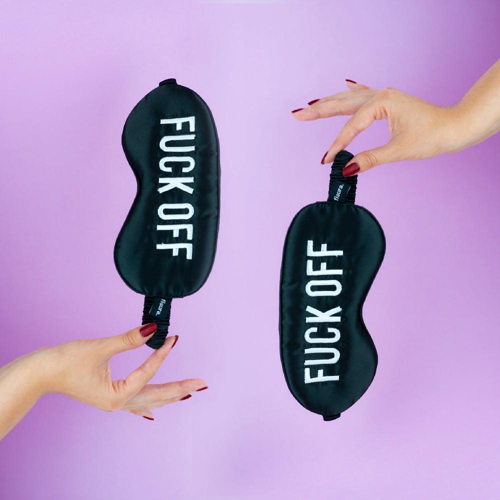 Fisura Antifaz "Fuck Off" Negro