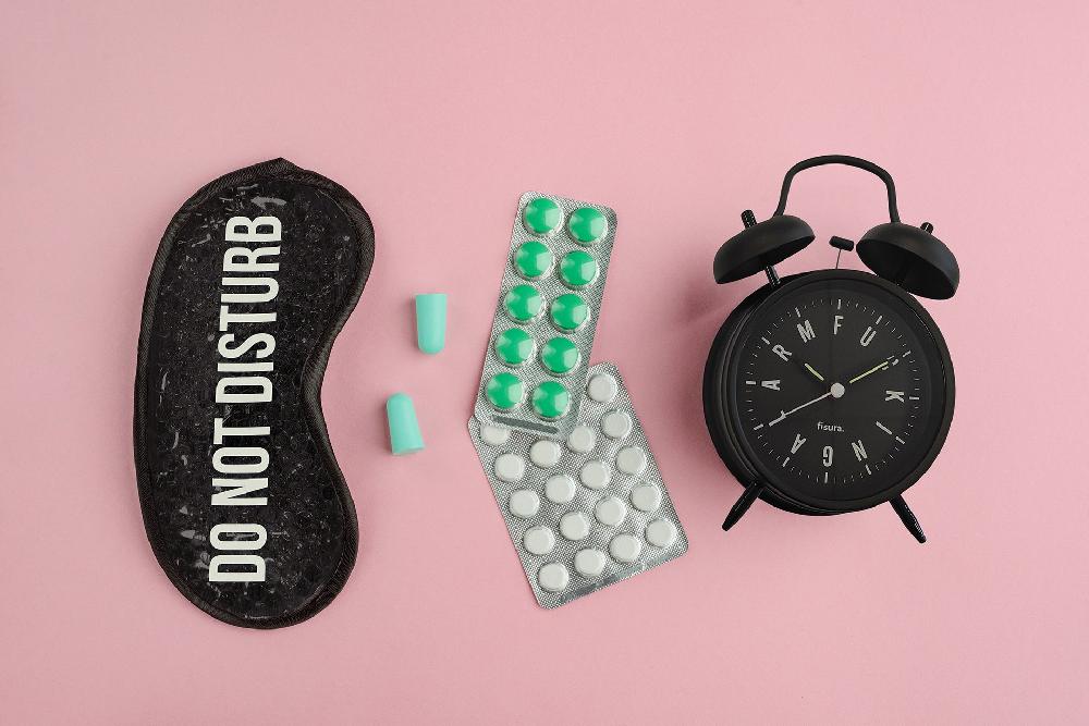 Fisura Antifaz Negro De Gel "Do Not Disturb"