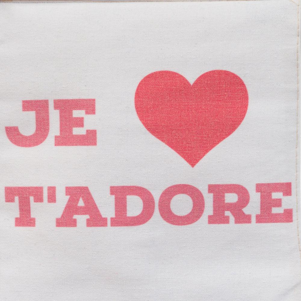 Fisura Banderola "Je T' Adore"