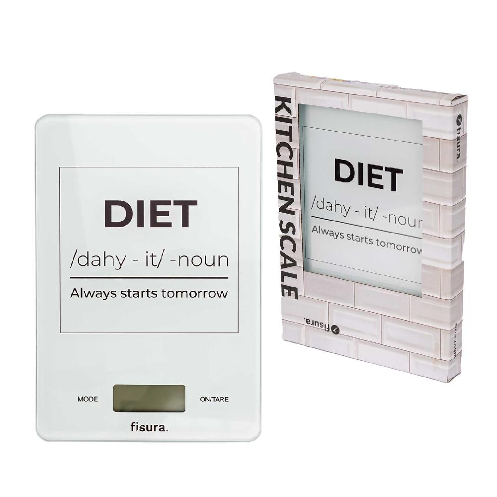 Fisura Báscula digital de cocina "diet"
