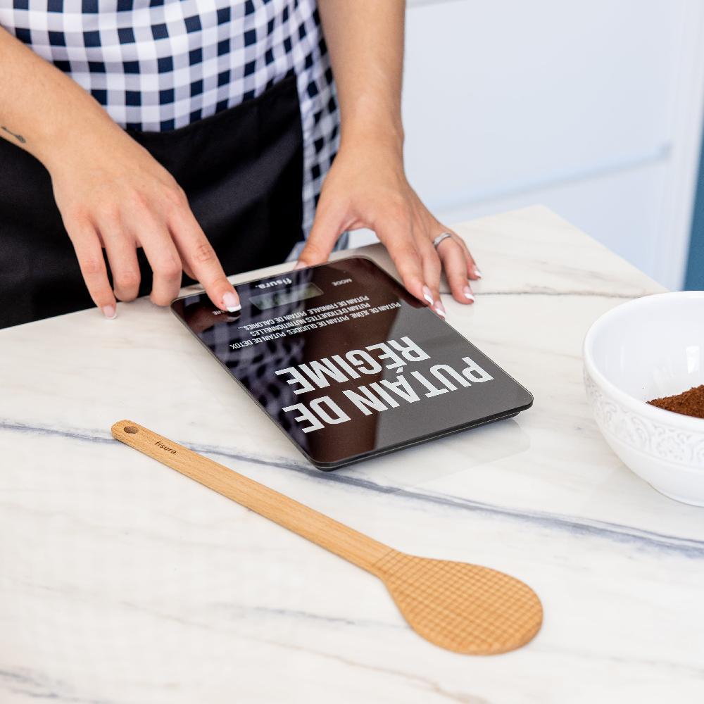 Fisura Báscula Digital De Cocina "putain De Régime"