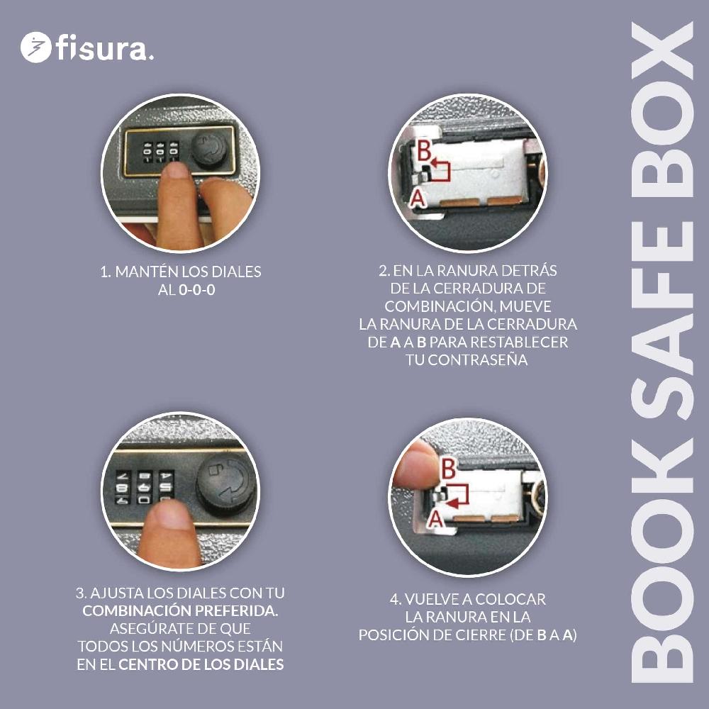 Fisura Caja Fuerte Libro “Secret Diary”