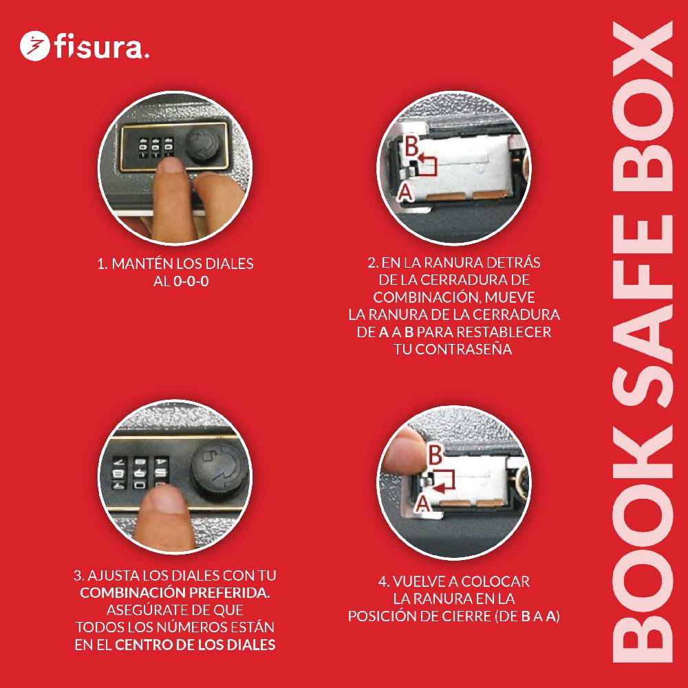 Fisura Caja Fuerte Libro “This Is Not A Book”