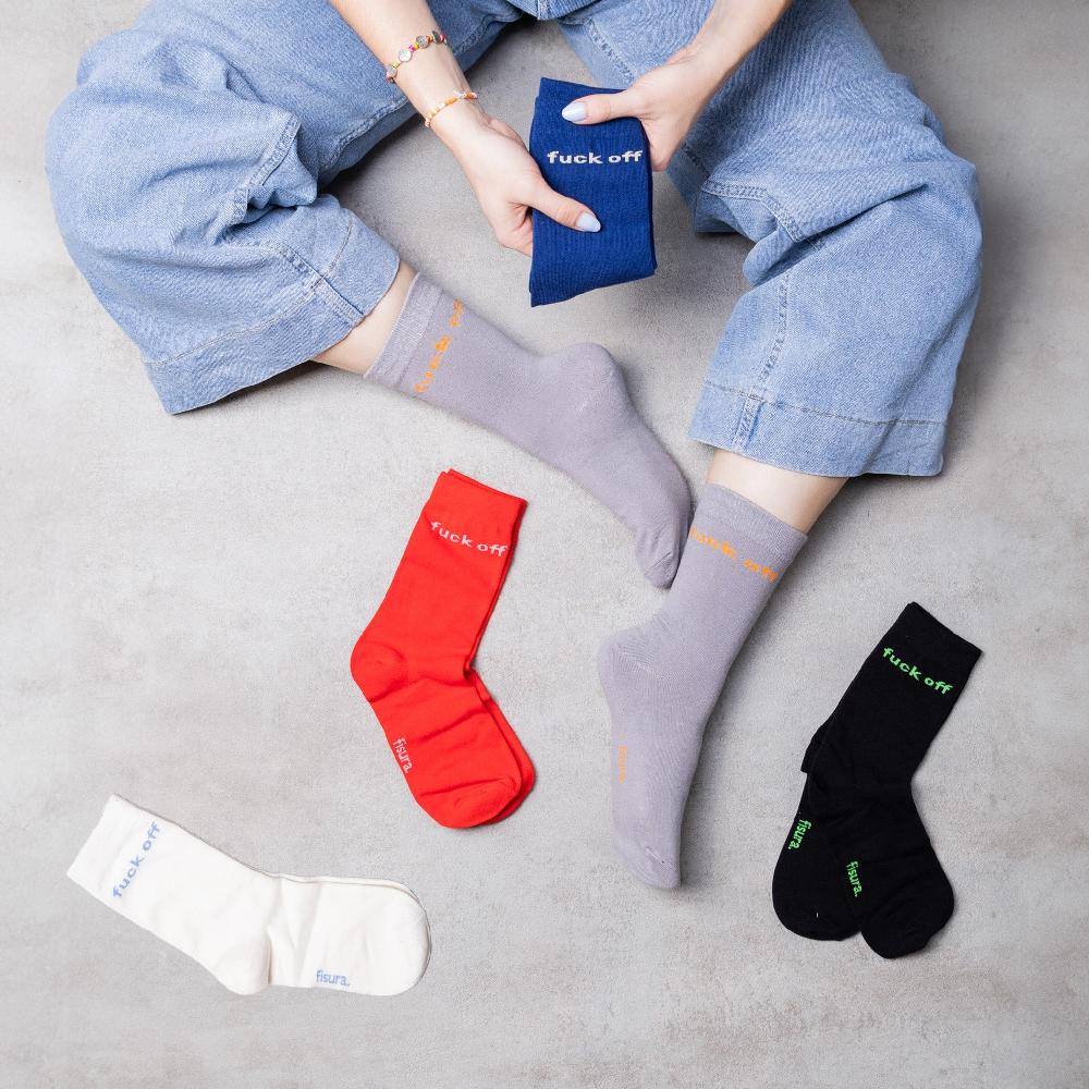 Fisura Calcetines Originales “Fuck Off"