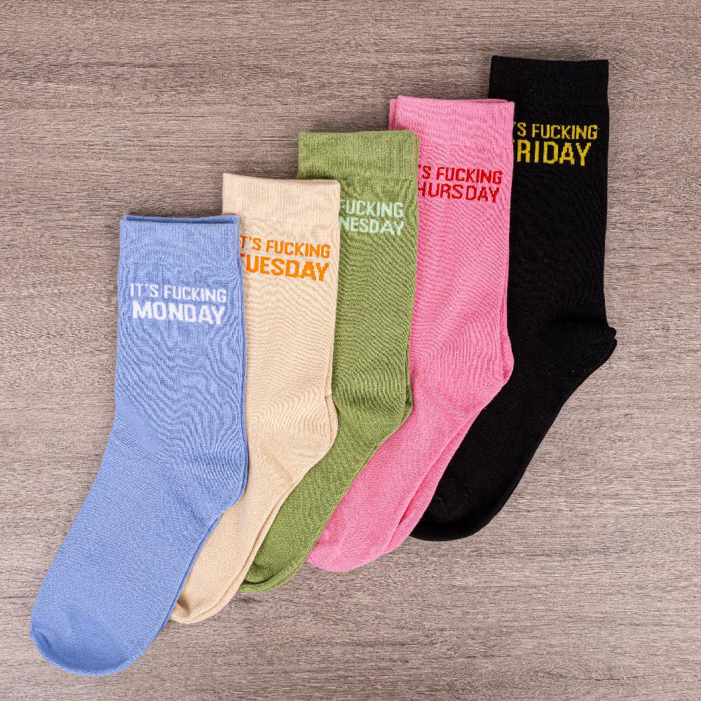 Fisura Calcetines Originales “fucking Week”