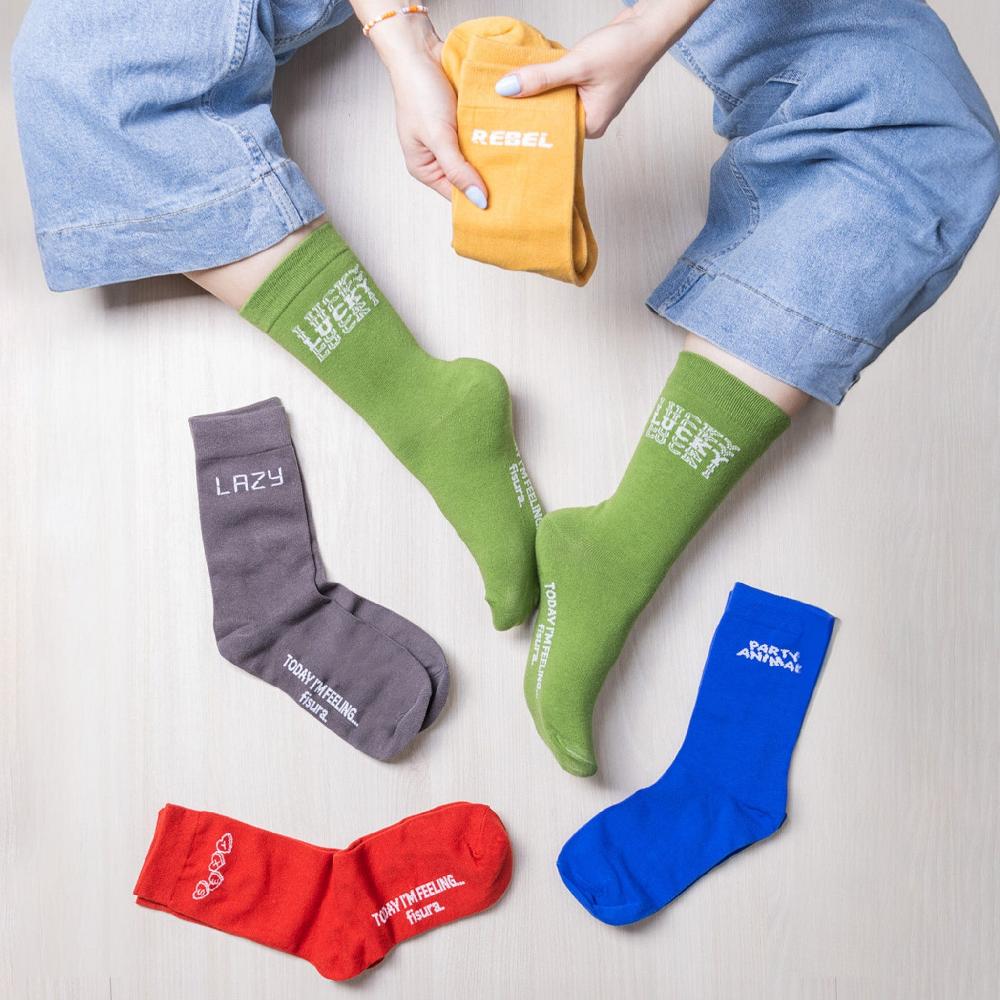Fisura Calcetines Originales “How Do You Feel Today?"