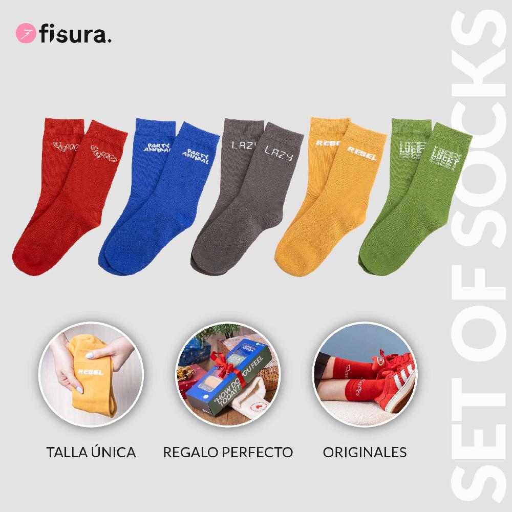 Fisura Calcetines Originales “How Do You Feel Today?"