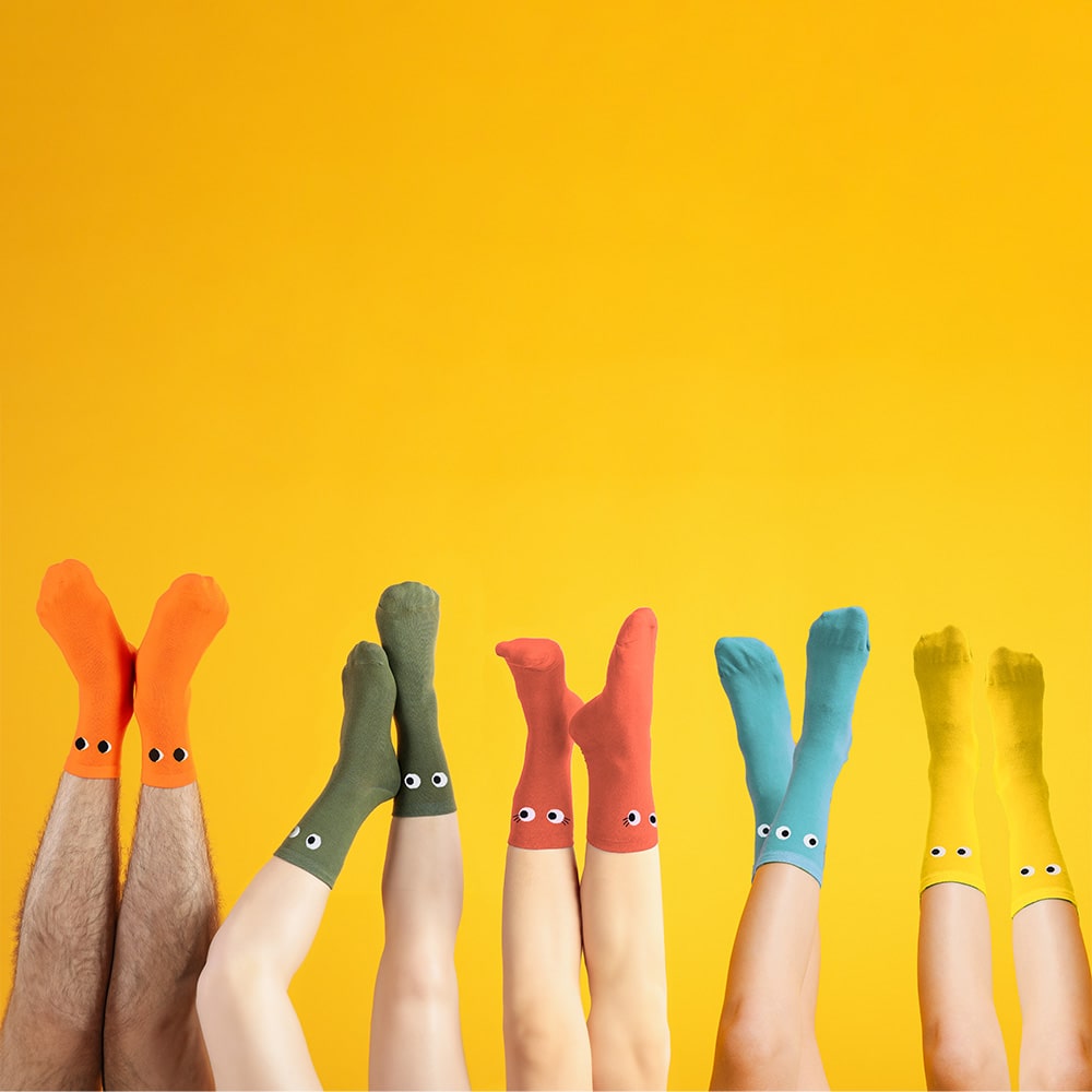 Fisura Calcetines Originales “Ojos"