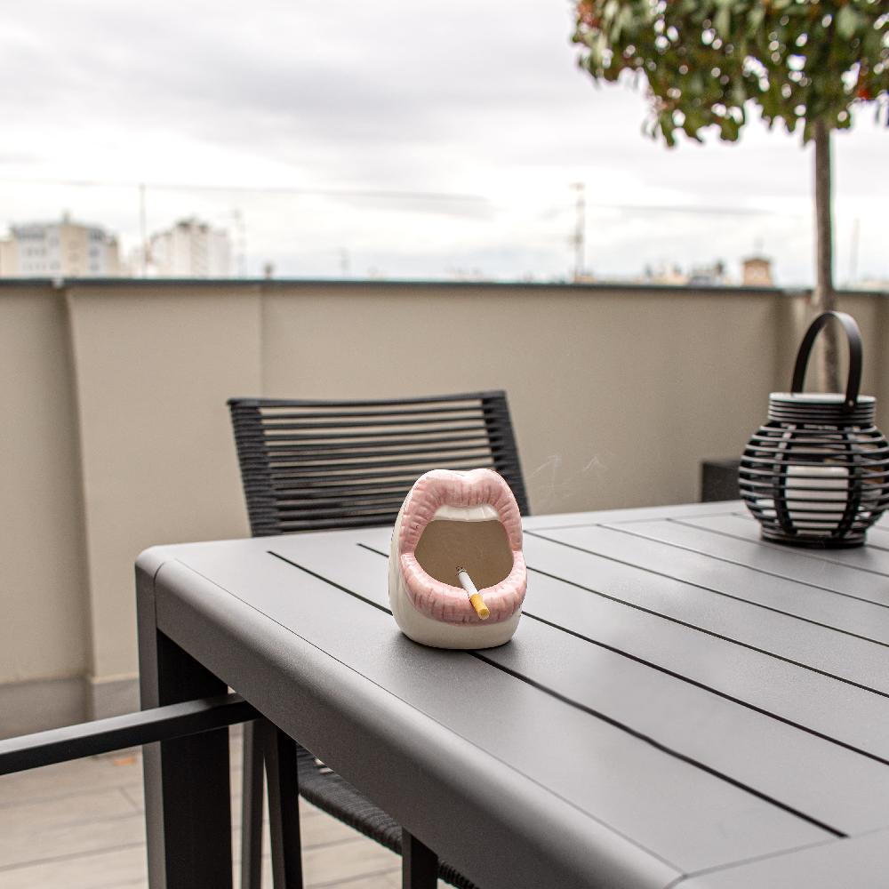 Fisura Cenicero "Labios" Rosa