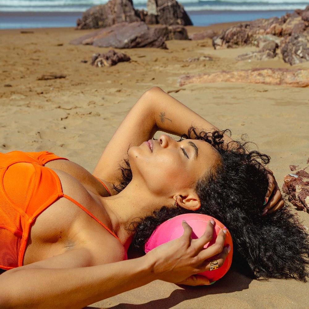 Fisura Cojín De Playa "I'm Hot"