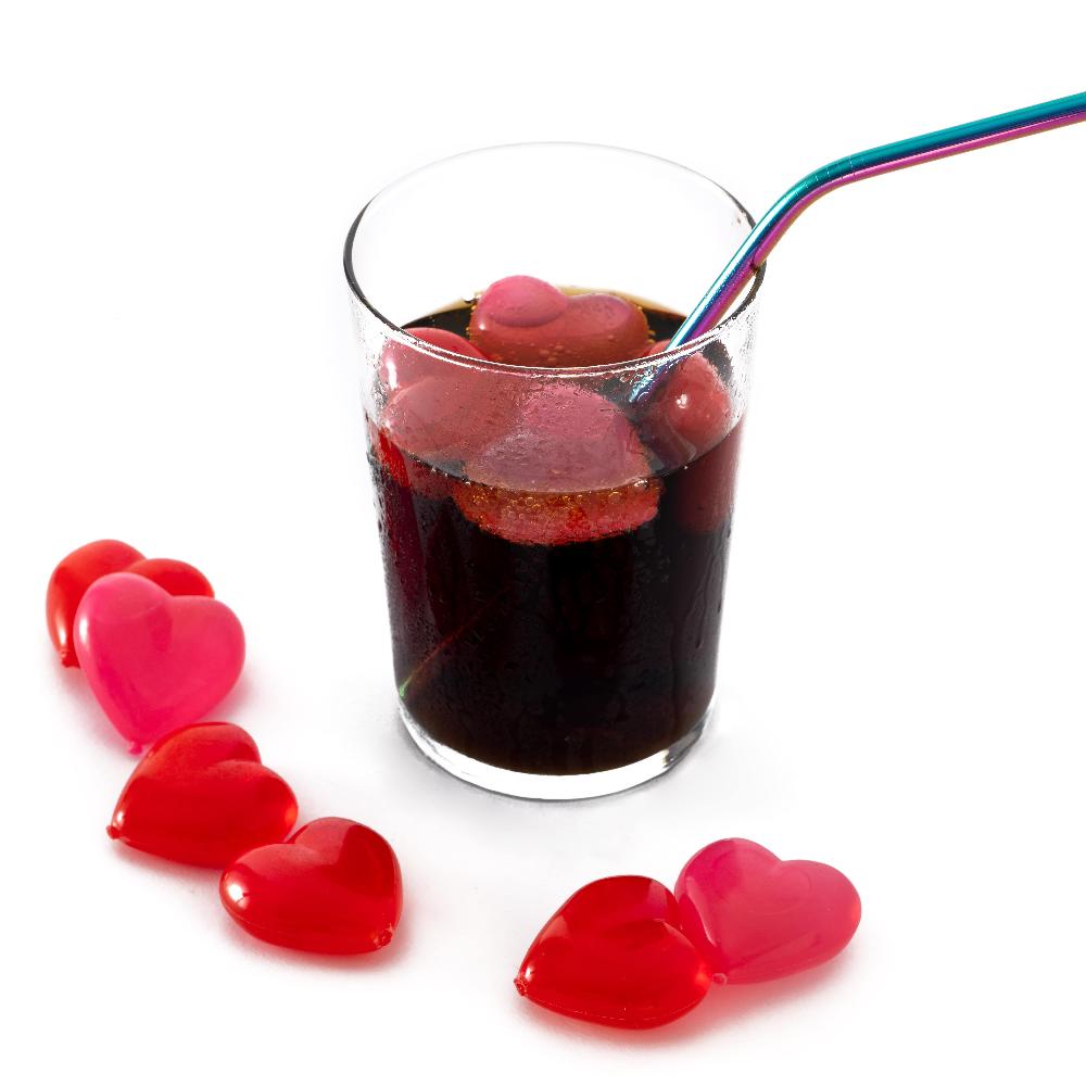 Fisura Cubitos De Hielo “corazones” - 26 Pcs