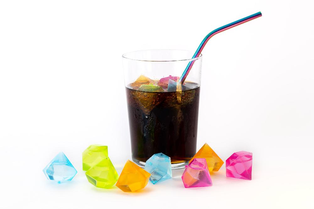 Fisura Cubitos De Hielo “diamantes” - 28 Pcs