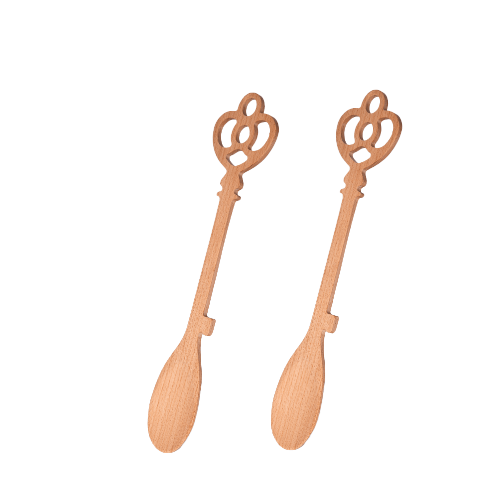 Fisura Cucharas de madera “llave castillo” (pack de 2)