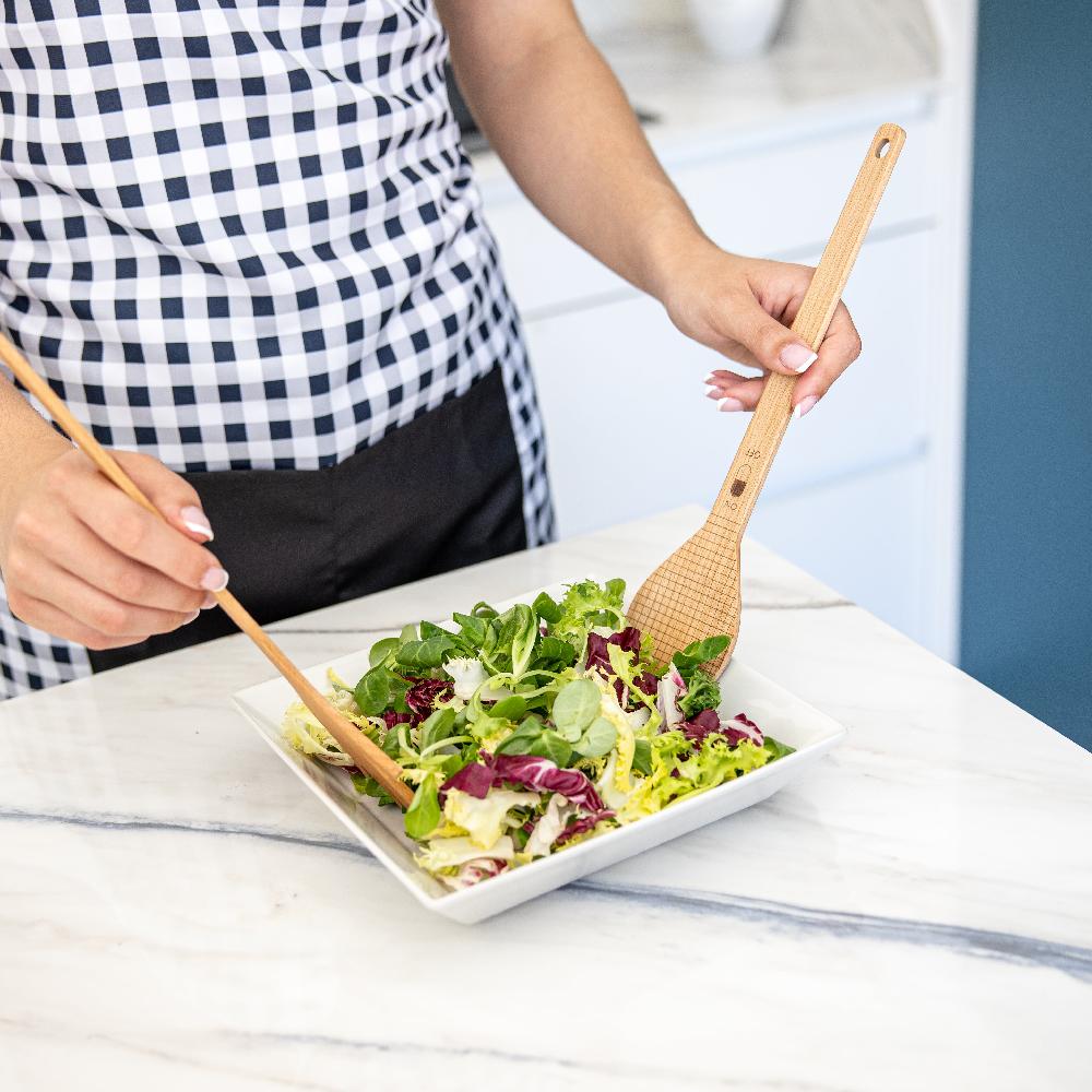 Fisura Cucharas De Madera “micrófono” (pack De 2)