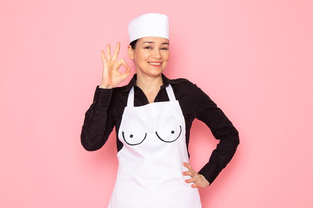 Fisura Delantal Original "Boobs"