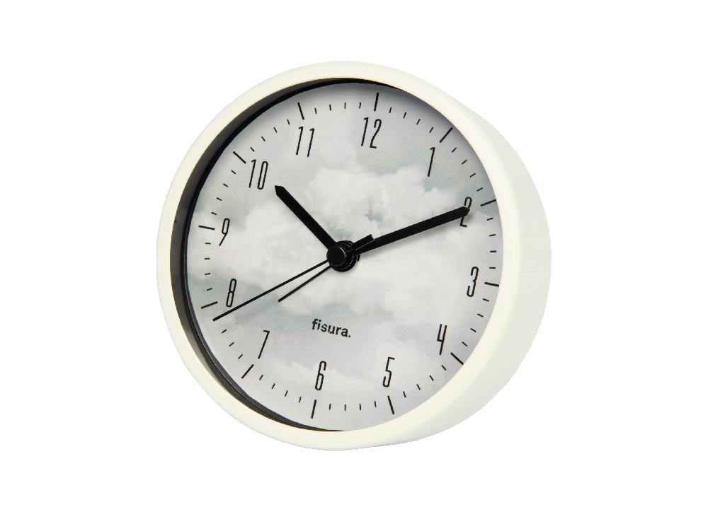 Fisura Despertador Analógico “Haneda” Blanco