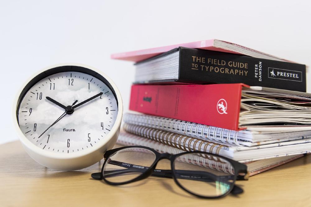 Fisura Despertador Analógico “Haneda” Blanco