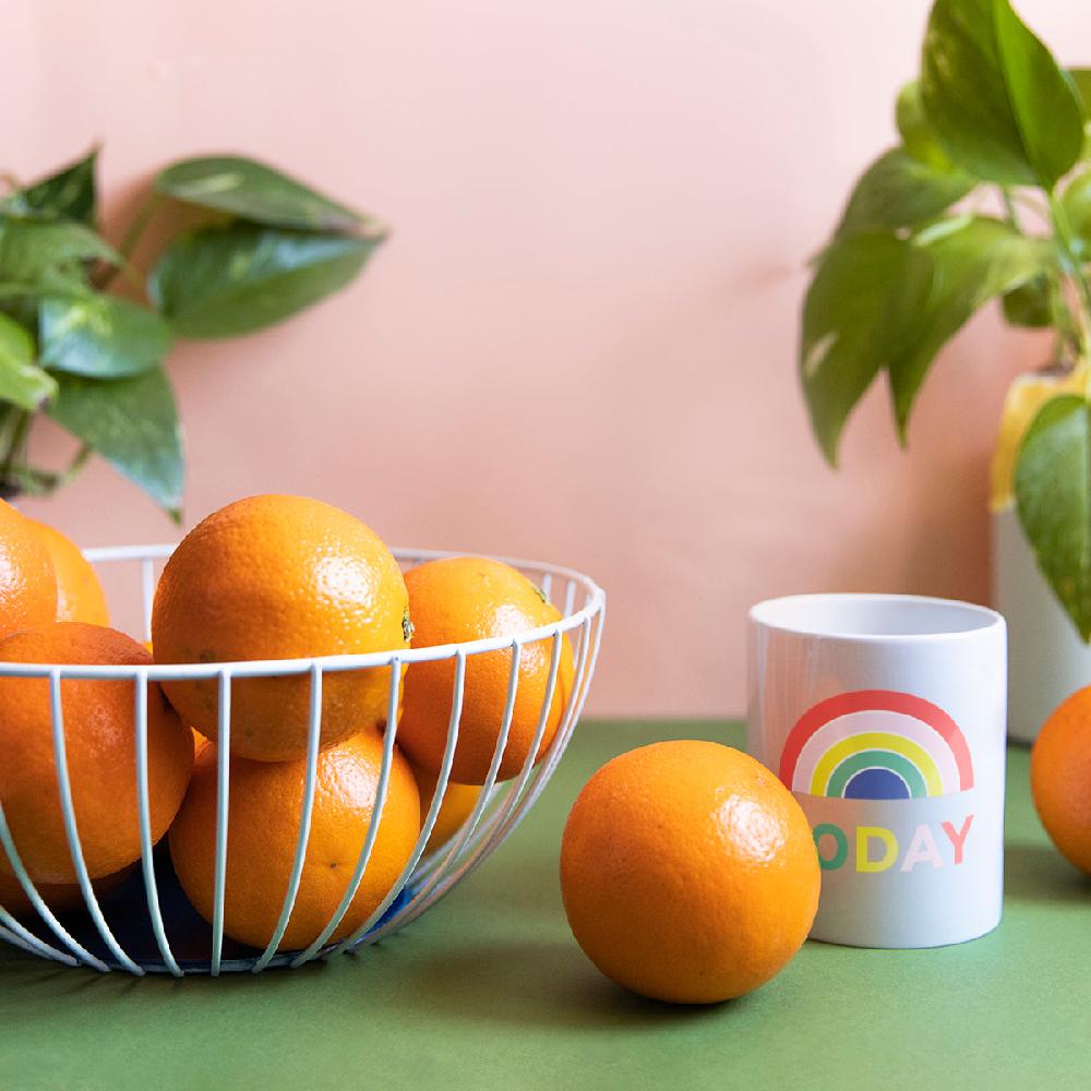 Fisura Frutero Blanco & Naranja