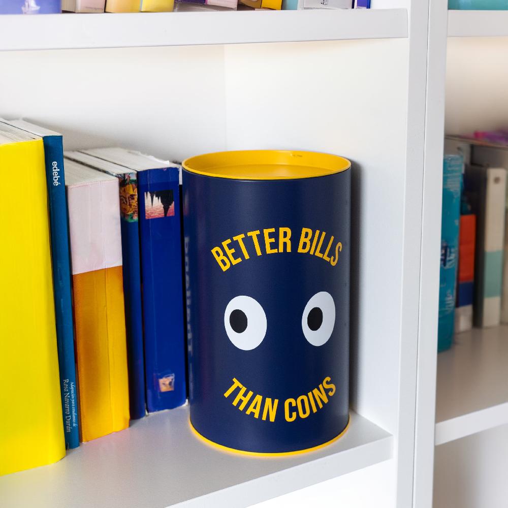 Fisura Hucha Grande “better Bills Than Coins”