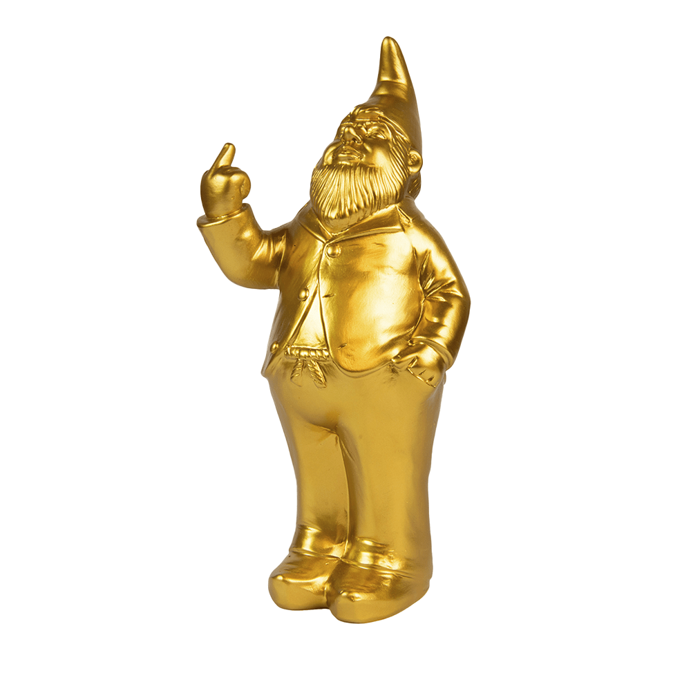 Fisura Hucha Original "Gnomo" - Dorada