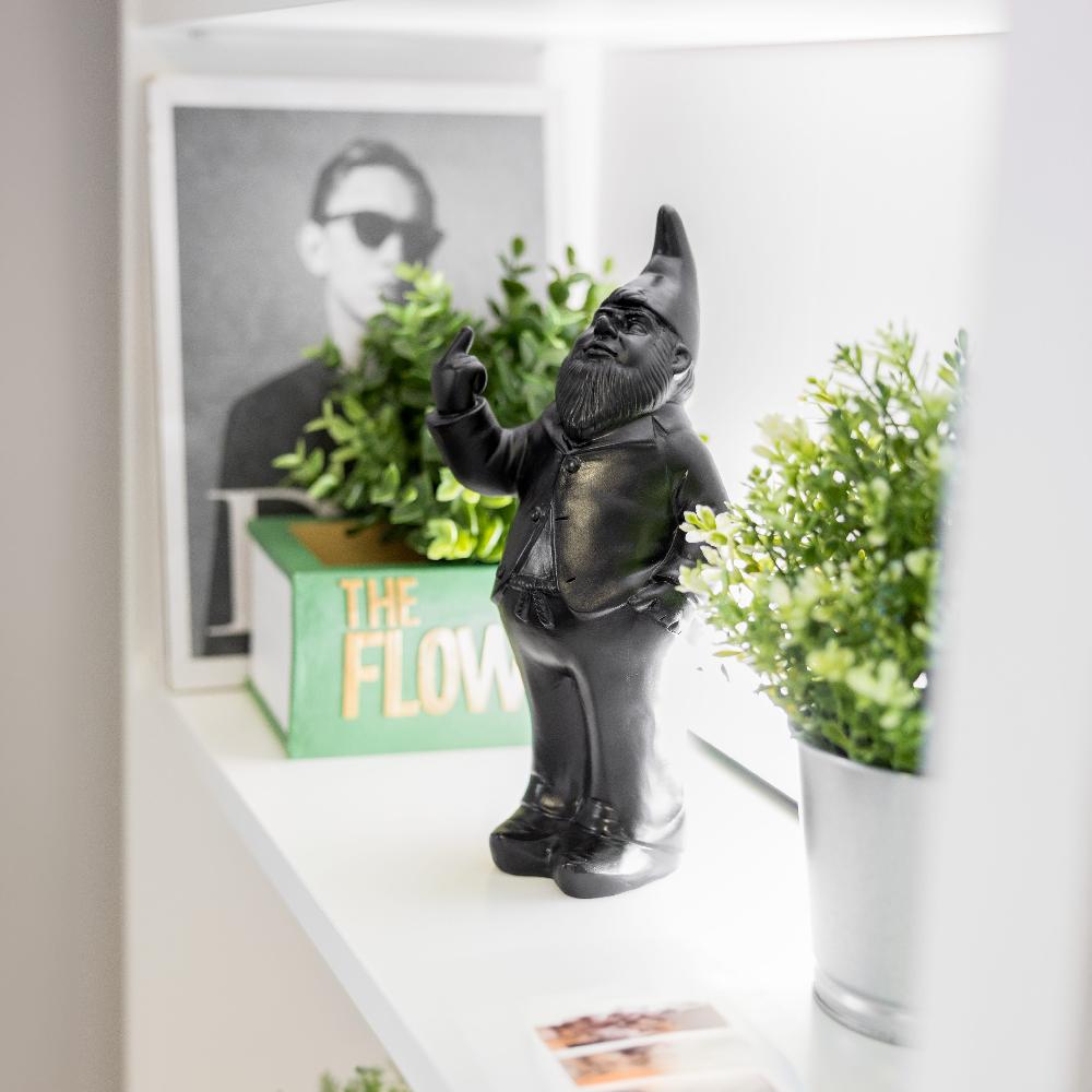 Fisura Hucha Original "Gnomo" - Negra