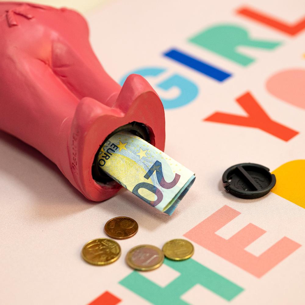 Fisura Hucha Original "Gnomo"- Roja