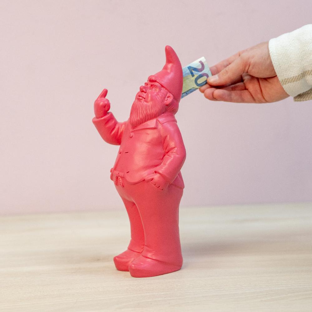 Fisura Hucha Original "Gnomo"- Roja