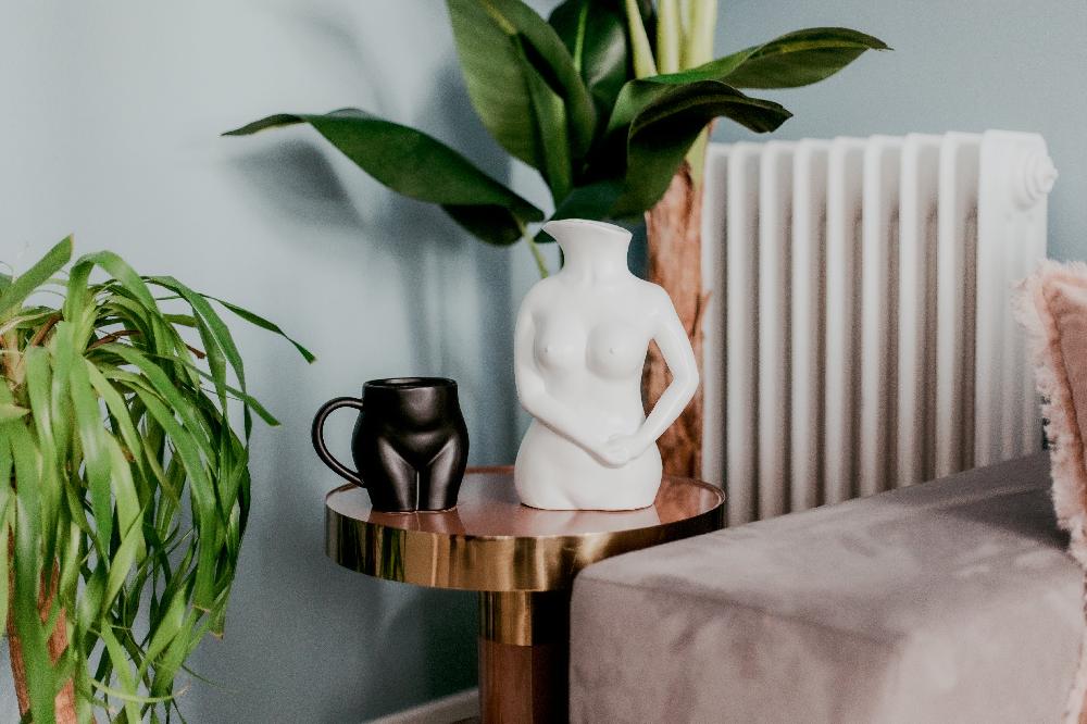 Fisura Jarra Multiusos "Busto" Blanco