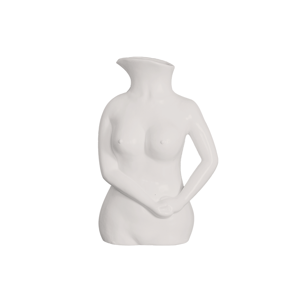 Fisura Jarra Multiusos "Busto" Blanco