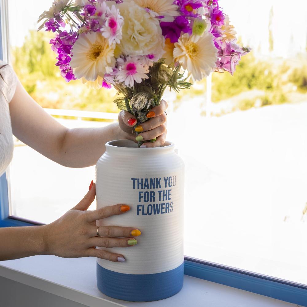 Fisura Jarrón "Thank You"