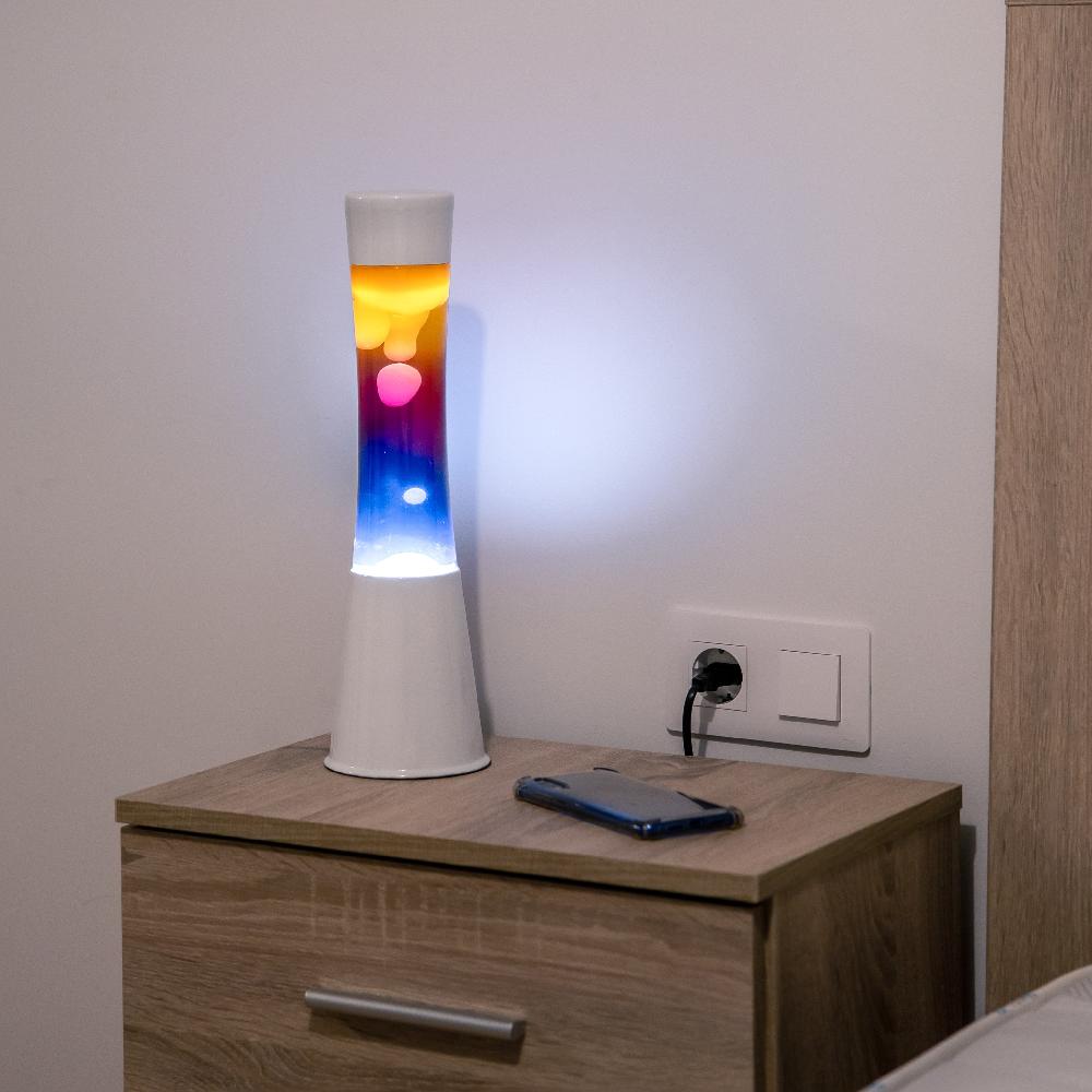 Fisura Lámpara De Lava "atardecer"