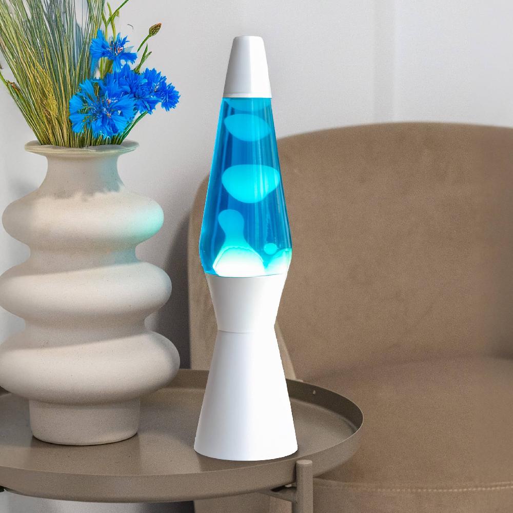 Fisura Lámpara De Lava "bullet" Azul