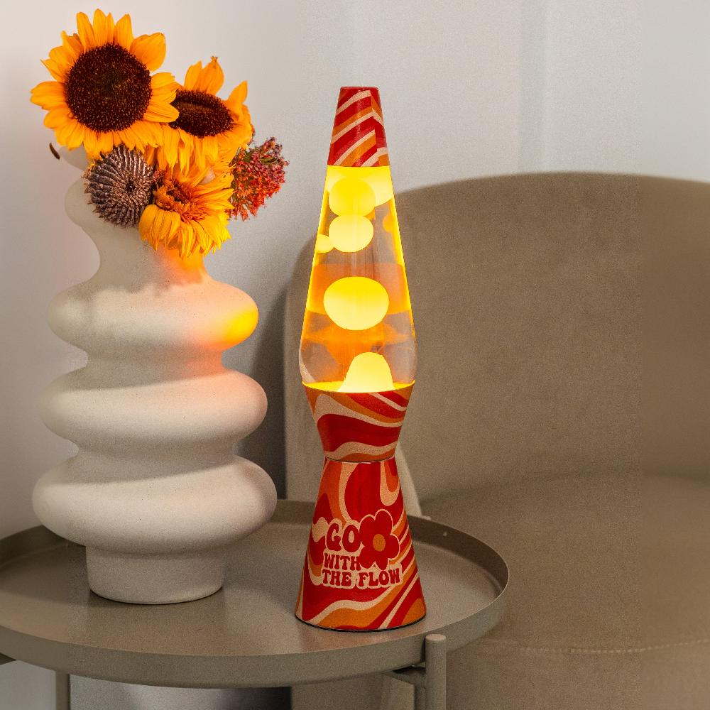 Fisura Lámpara De Lava "bullet" "Go With The Flow"