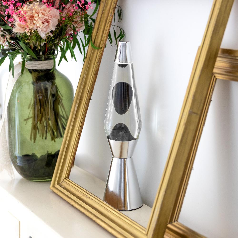 Fisura Lámpara De Lava "bullet" Negra