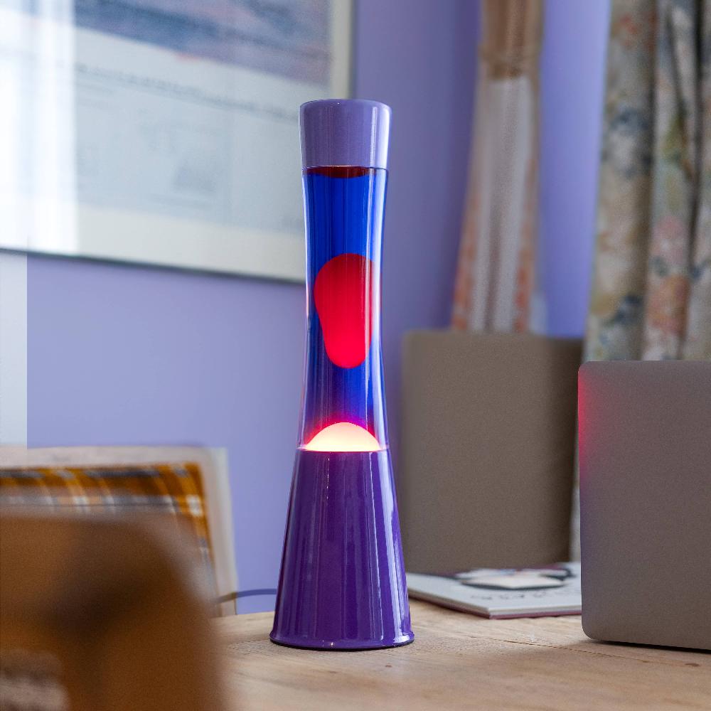 Fisura Lámpara De Lava Degradado Morado