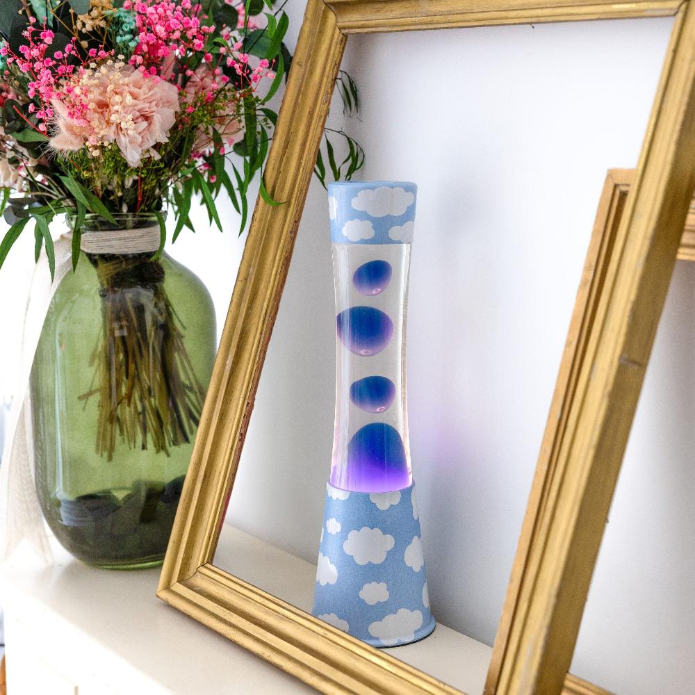 Fisura Lámpara De Lava "nubes"