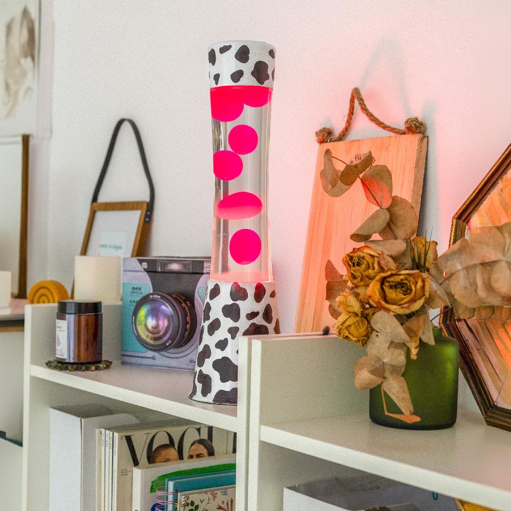 Fisura Lámpara De Lava "vaca"