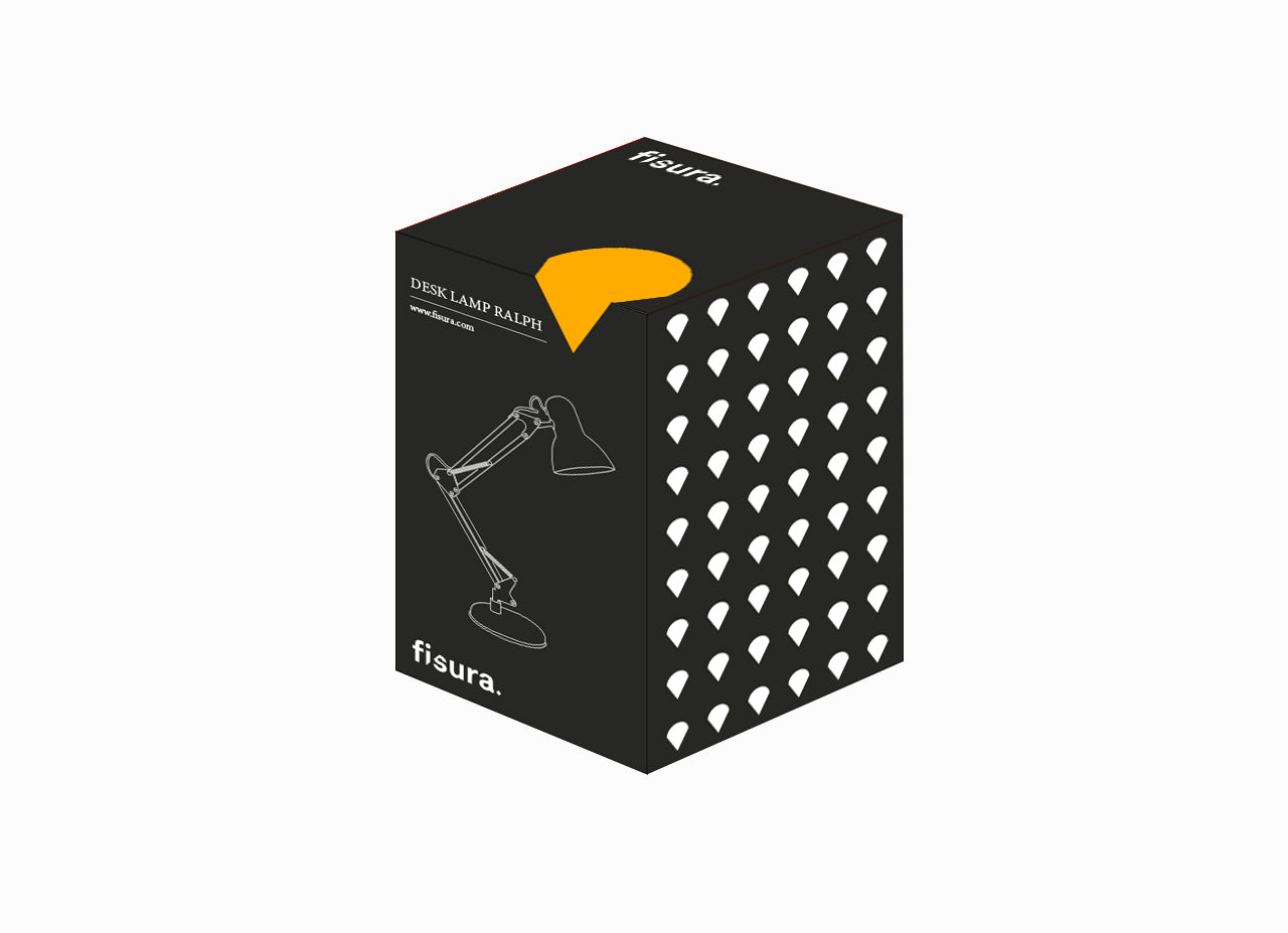 Fisura Lámpara De Mesa Ralph Azul